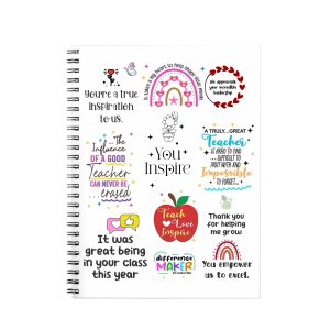 You Inspire Hardcover Notebook