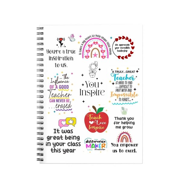 You Inspire Hardcover Notebook