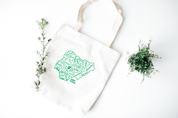 Naija Map Tote