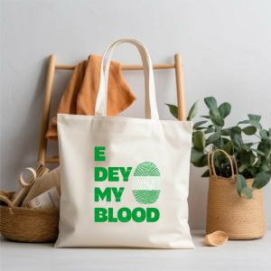 E Dey my Blood Tote