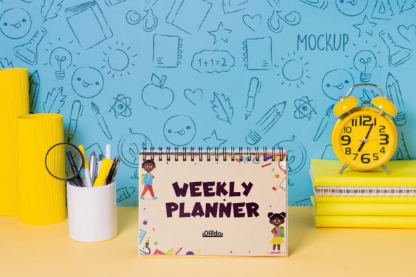 Calender Weekly Planner (with desk display) - Image 2