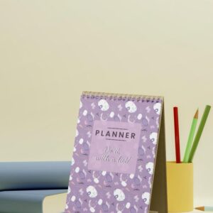 Kids’ To-Do List with Desk Display - Purple Cover
