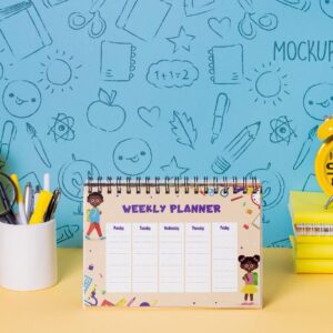 Calender Weekly Planner (with desk display)