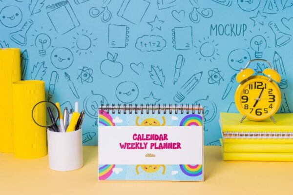 Calender Weekly Planner (with desk display) - Image 6