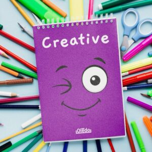 Creative Notebook (a5 spiral bound )