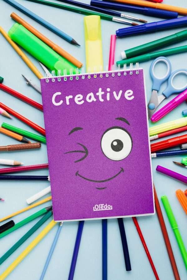 Creative Notebook (a5 spiral bound )